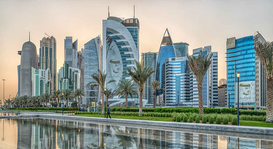 Picture of Doha, Qatar skyline
