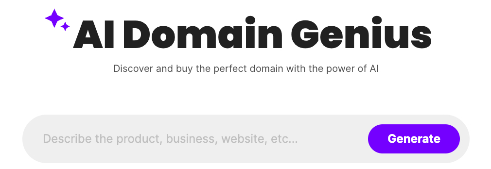AI Domain Genius logo