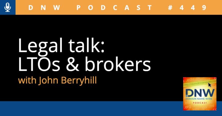 Graphic with the words "Legal talk: LTOs & brokers"